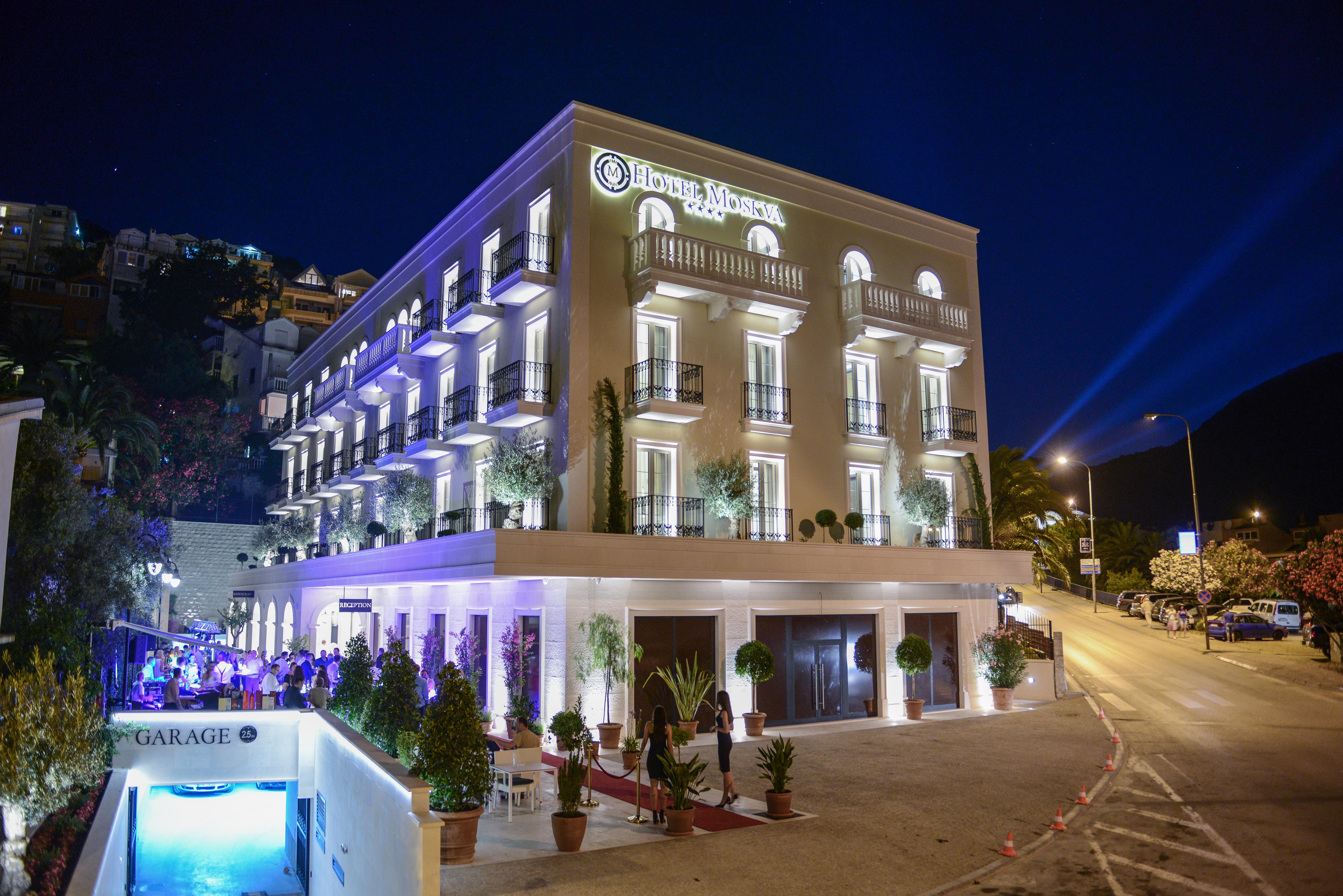 Hotel Moskva Budva Exterior photo
